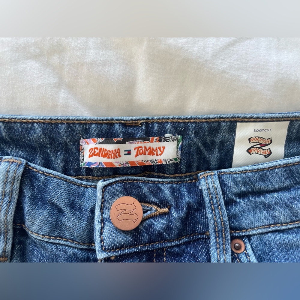 Tommy Hilfiger + Zendaya Blue Boot Cut Jeans